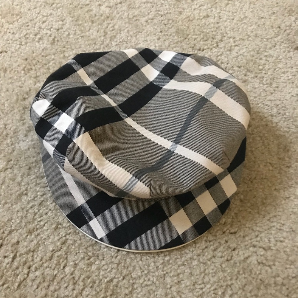 Authentic Burberry Newsboy Hat